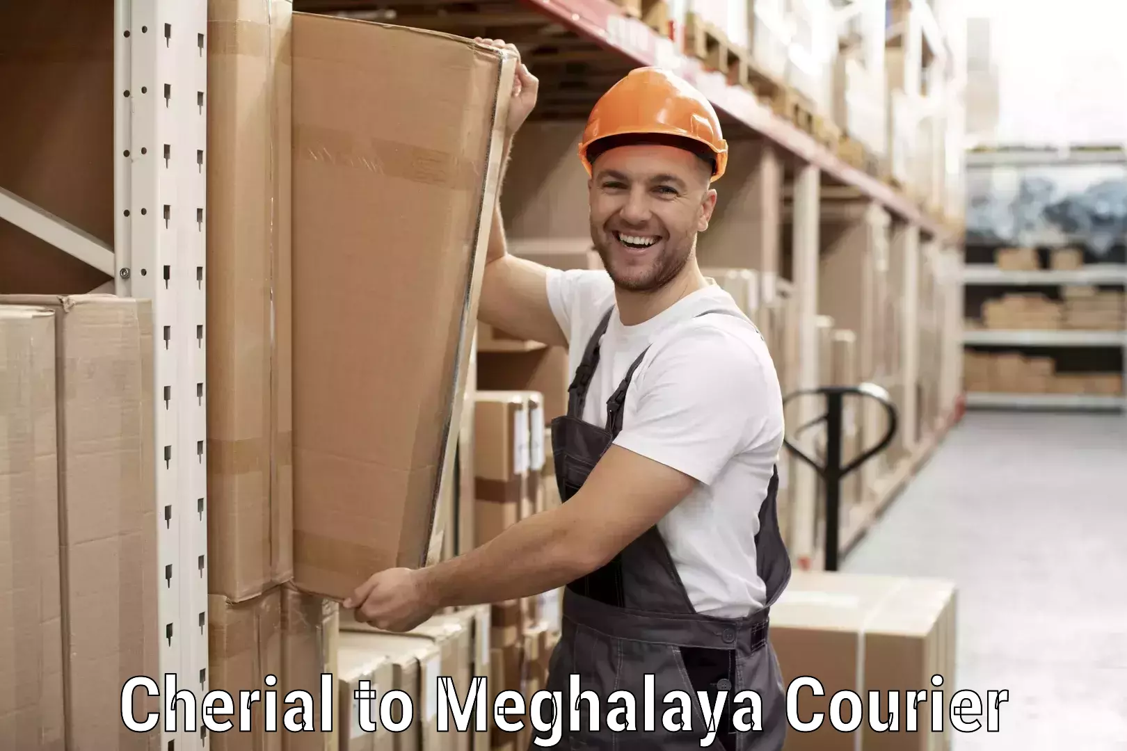 Long distance courier Cherial to NIT Meghalaya