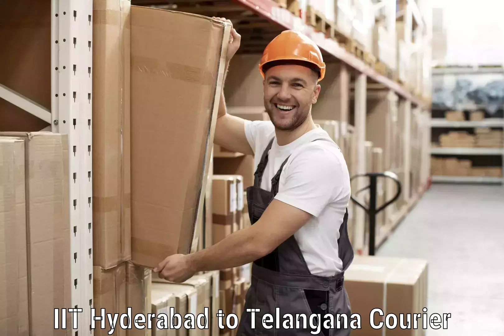 Corporate courier solutions IIT Hyderabad to Tiryani