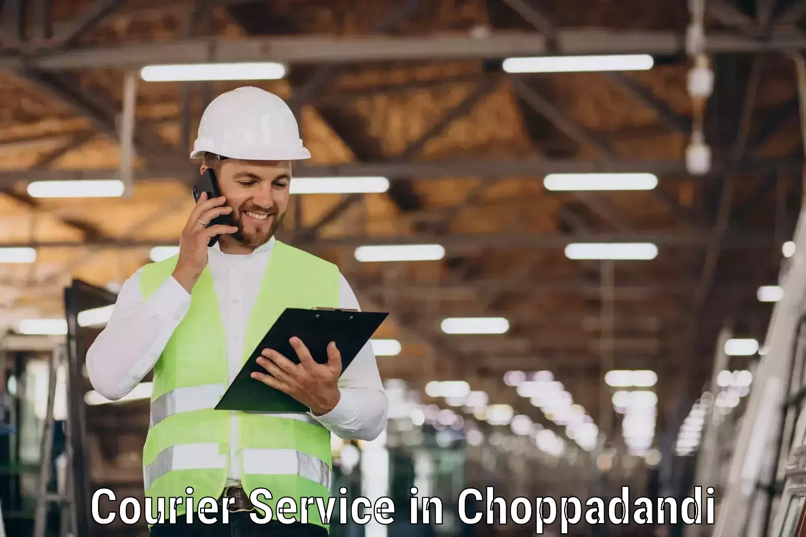 Personalized courier experiences in Choppadandi