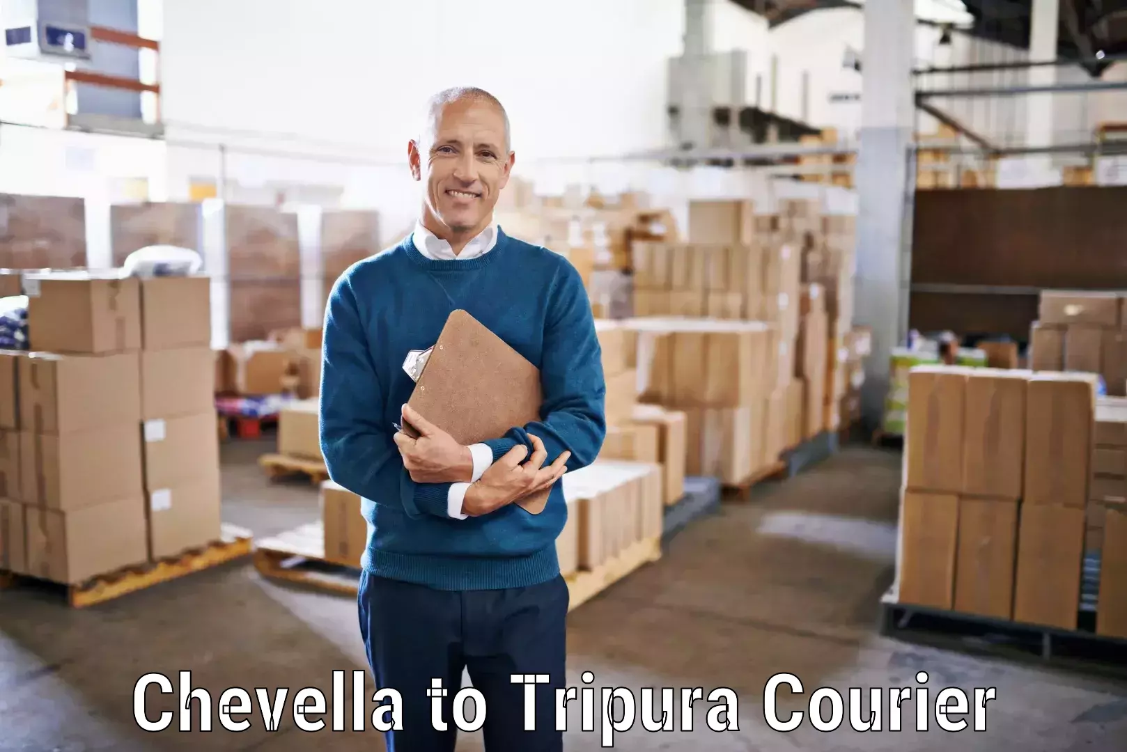 Innovative courier solutions Chevella to Teliamura