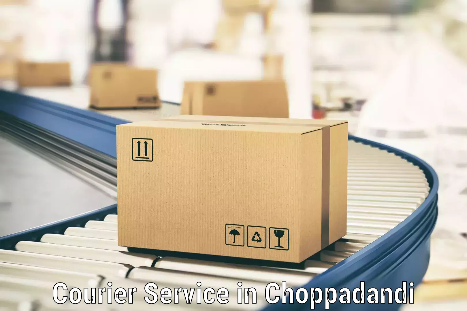 Full-service courier options in Choppadandi