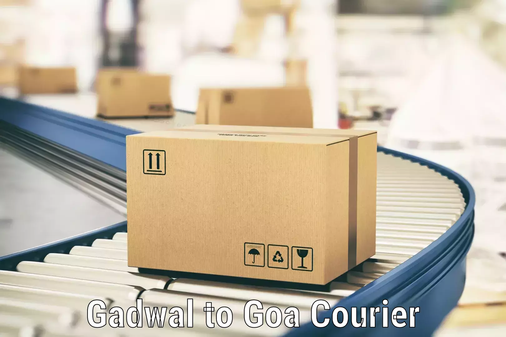 Courier tracking online Gadwal to IIT Goa