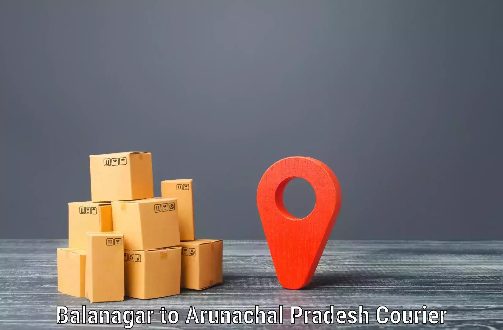 Long distance courier Balanagar to Sagalee