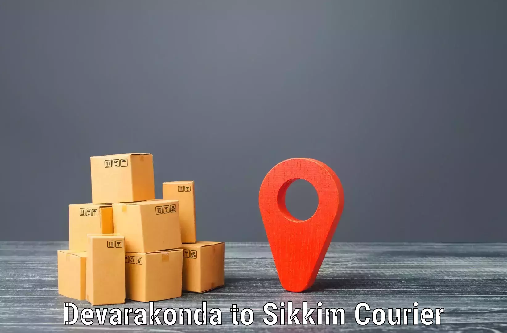 Custom courier solutions in Devarakonda to West Sikkim