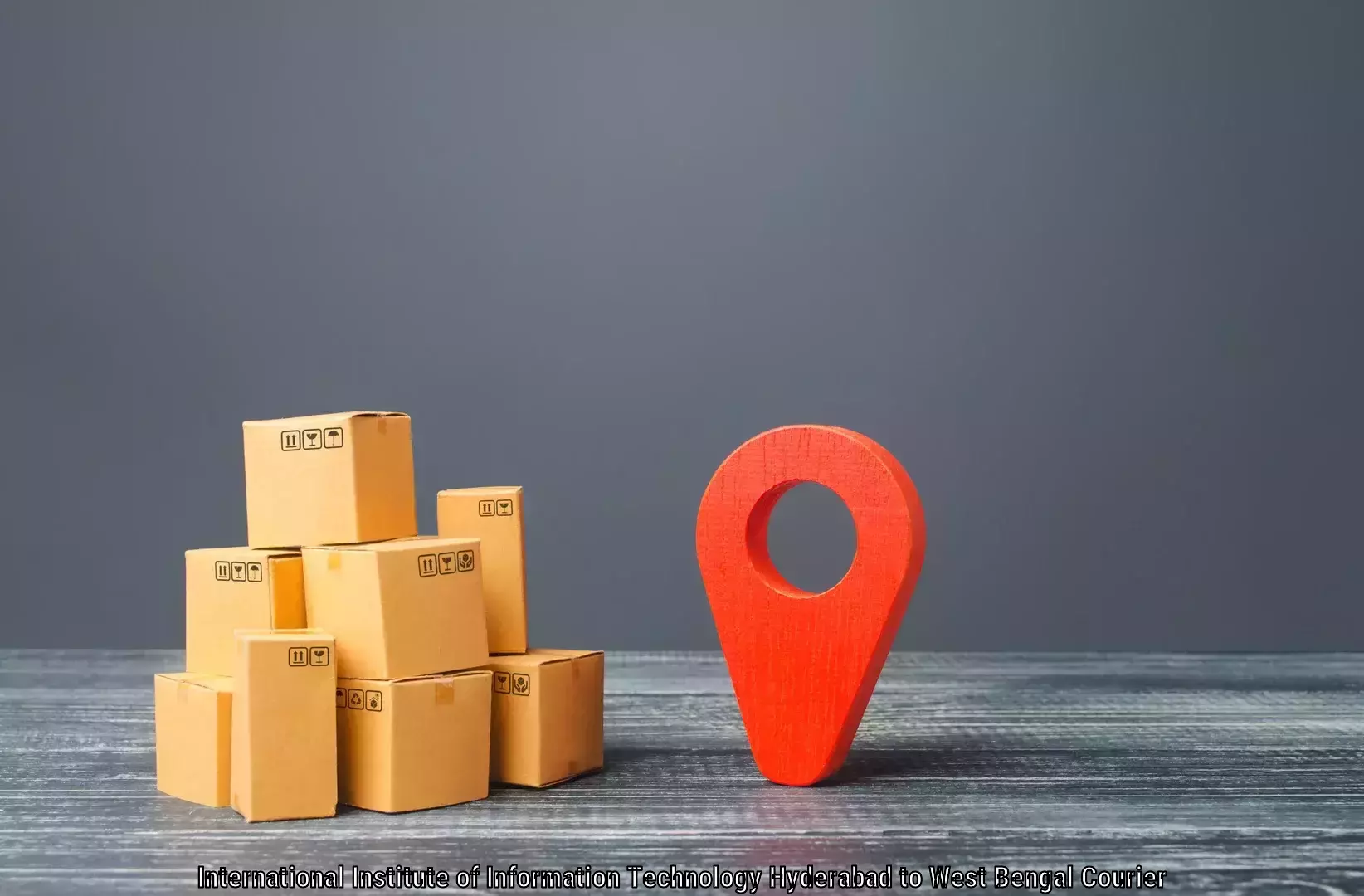 Smart parcel tracking International Institute of Information Technology Hyderabad to Paranpur