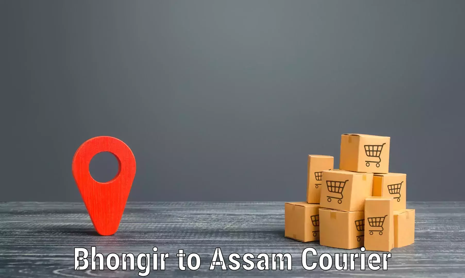 Express courier facilities Bhongir to Dhing Town