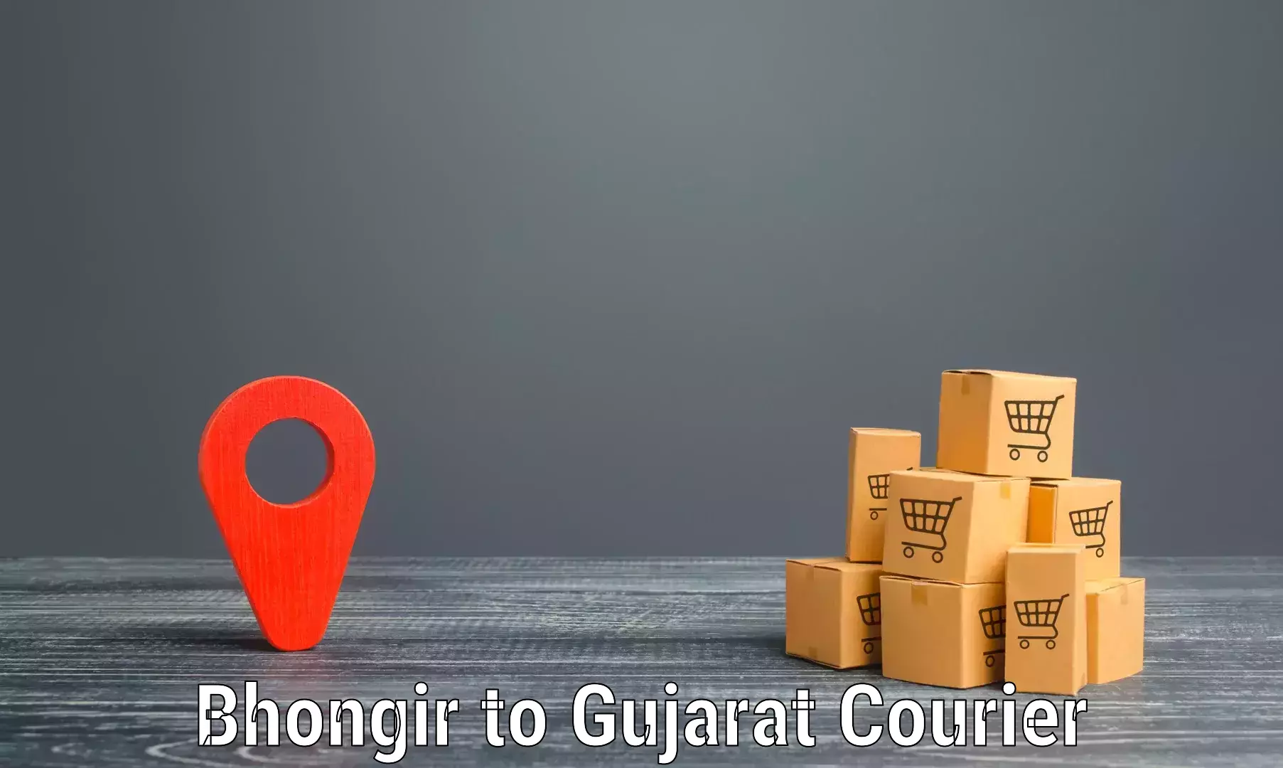 Residential courier service Bhongir to IIT Gandhi Nagar