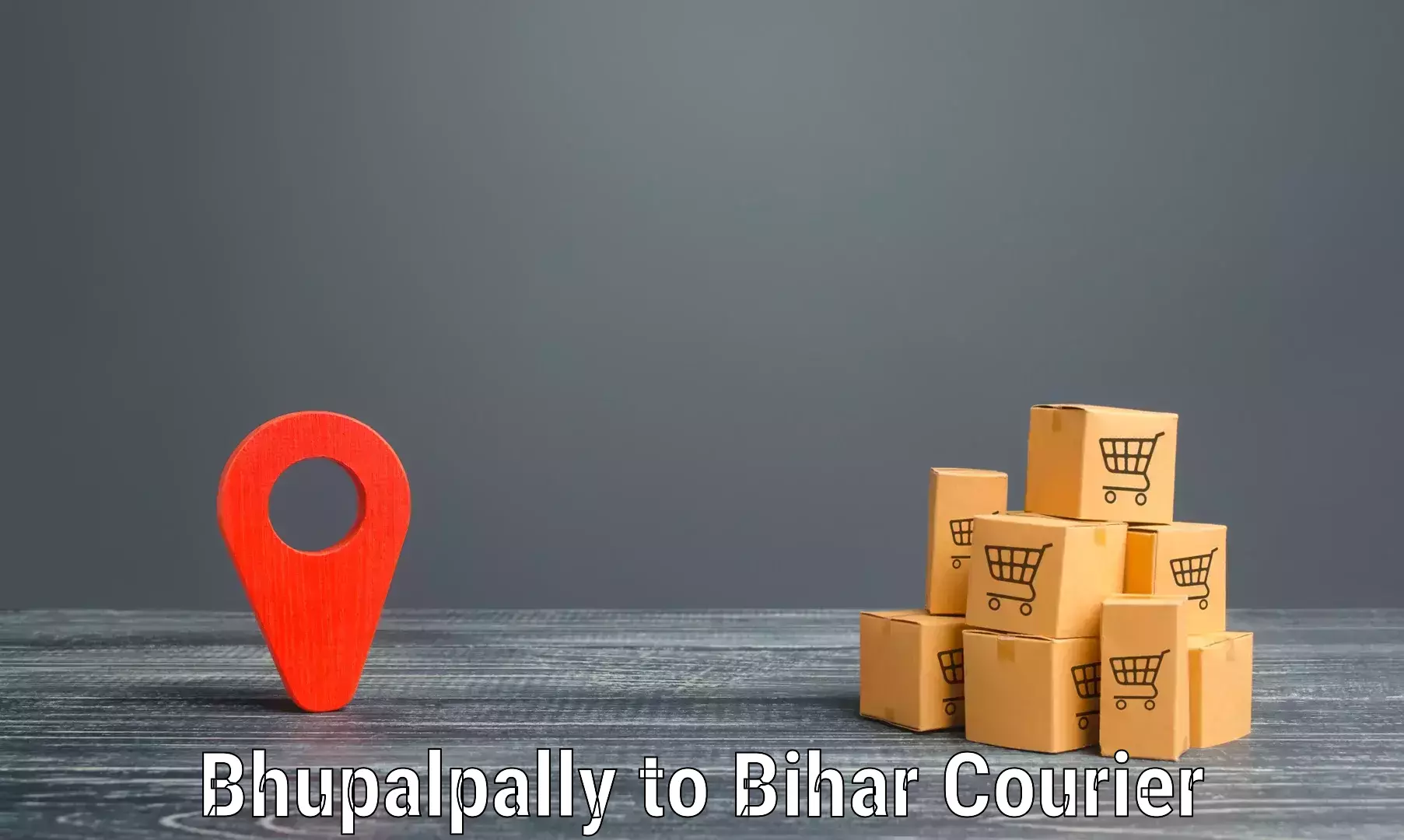 Delivery service partnership Bhupalpally to Maharajganj Vaishali