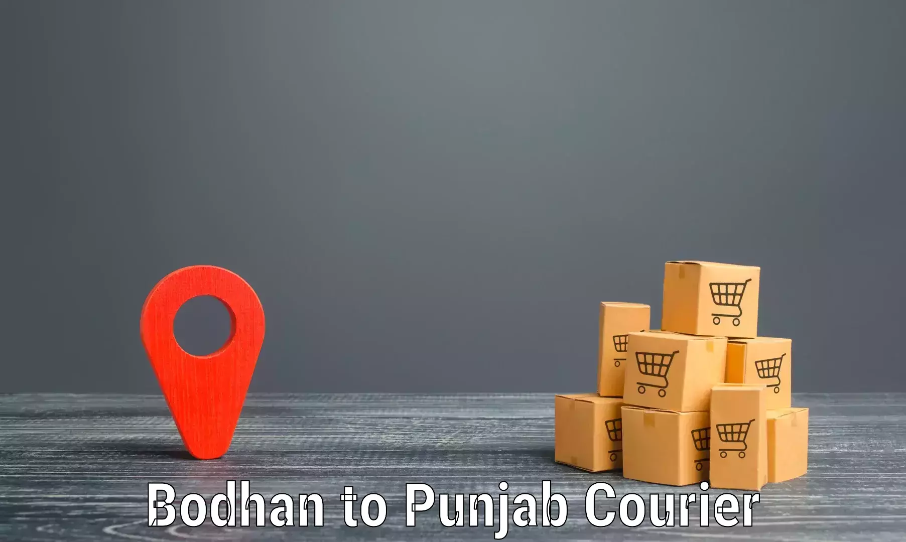 User-friendly courier app Bodhan to Guru Nanak Dev University Amritsar