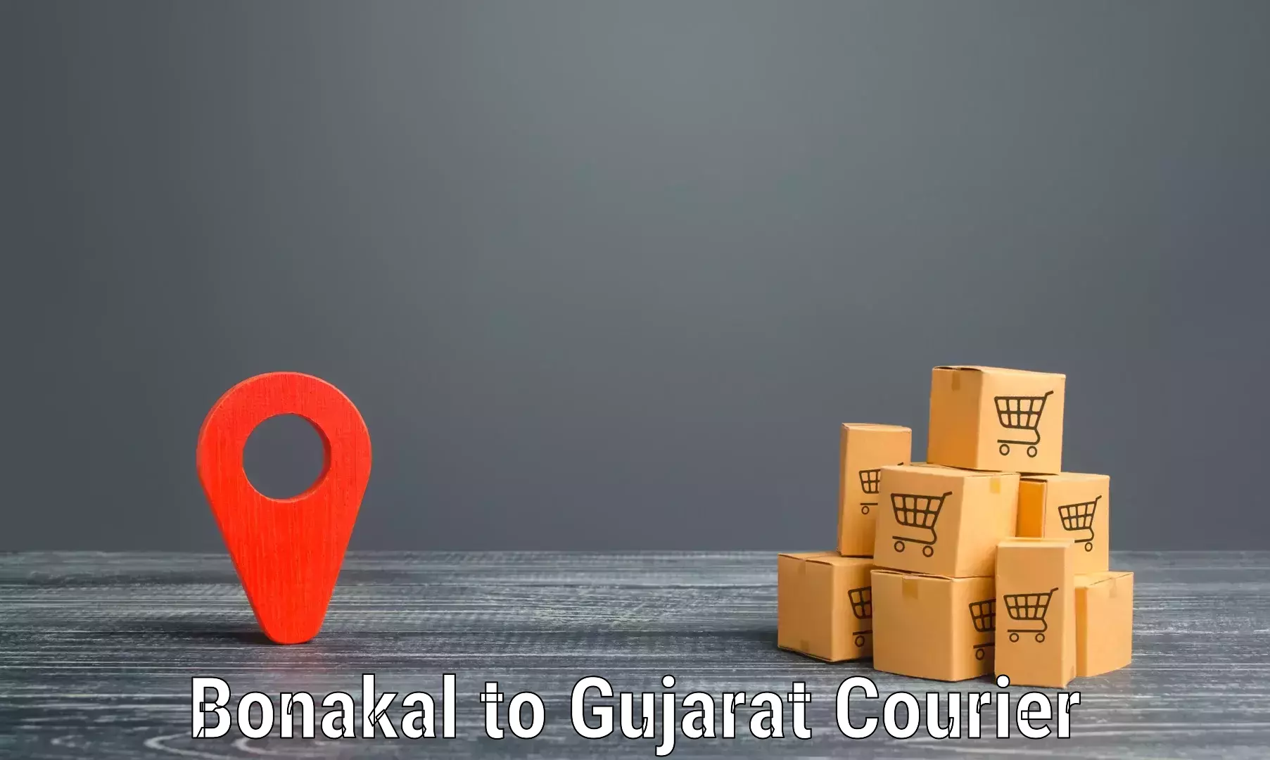 Air courier services Bonakal to Morbi