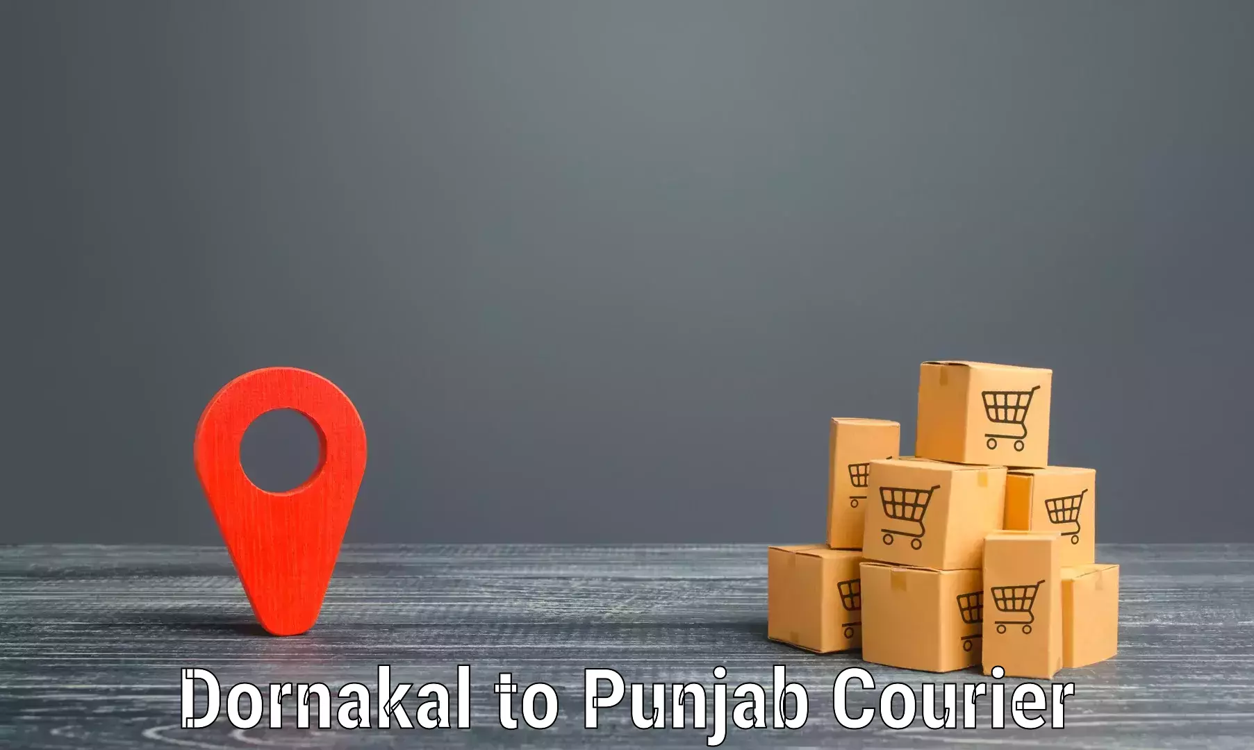 On-demand shipping options Dornakal to Mukerian