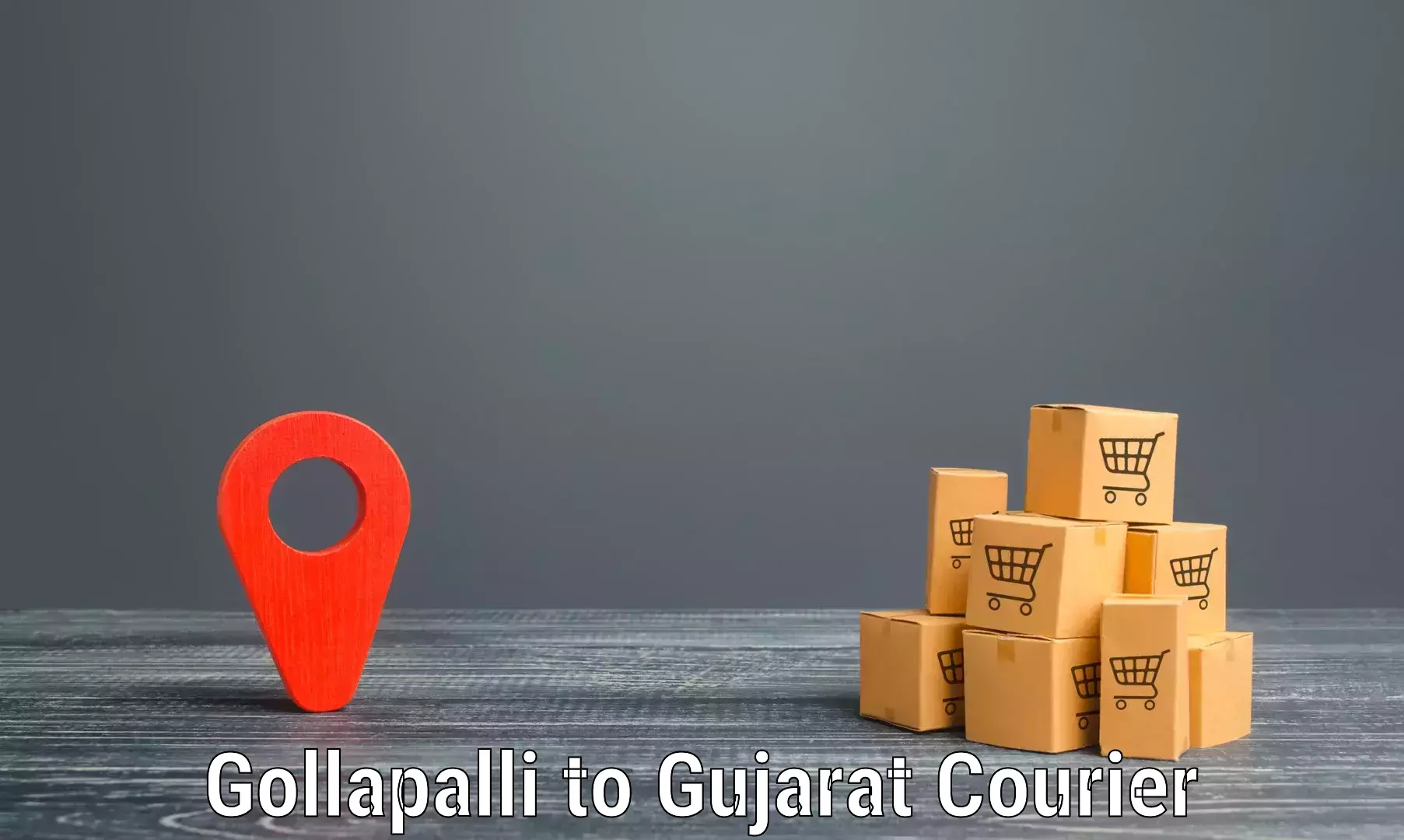 Tailored freight services Gollapalli to Radhanpur