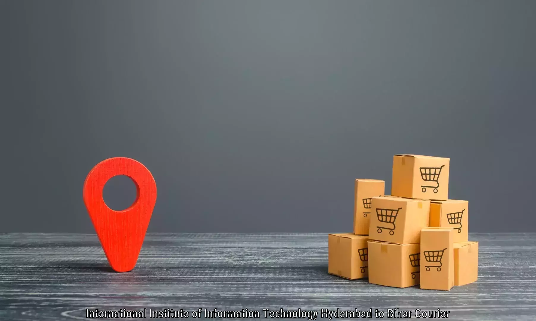 Efficient parcel tracking International Institute of Information Technology Hyderabad to Kaluahi