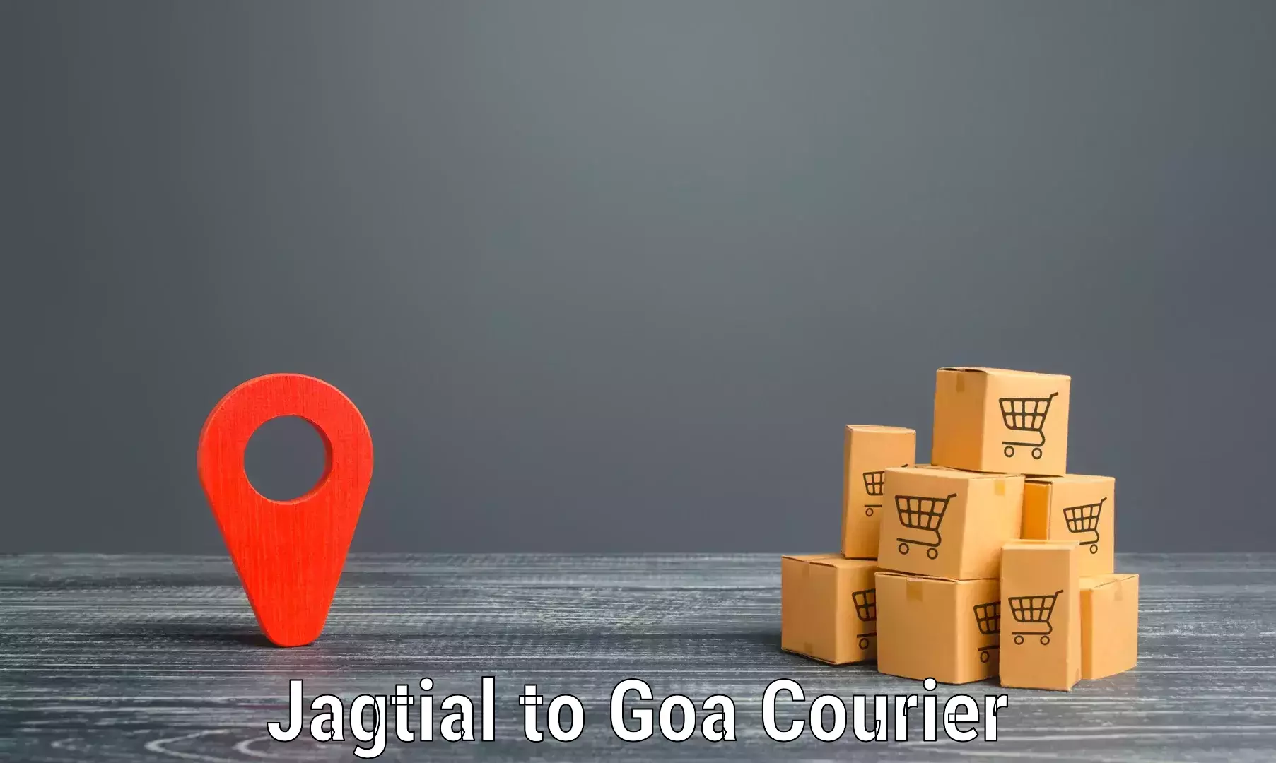 High-priority parcel service Jagtial to South Goa