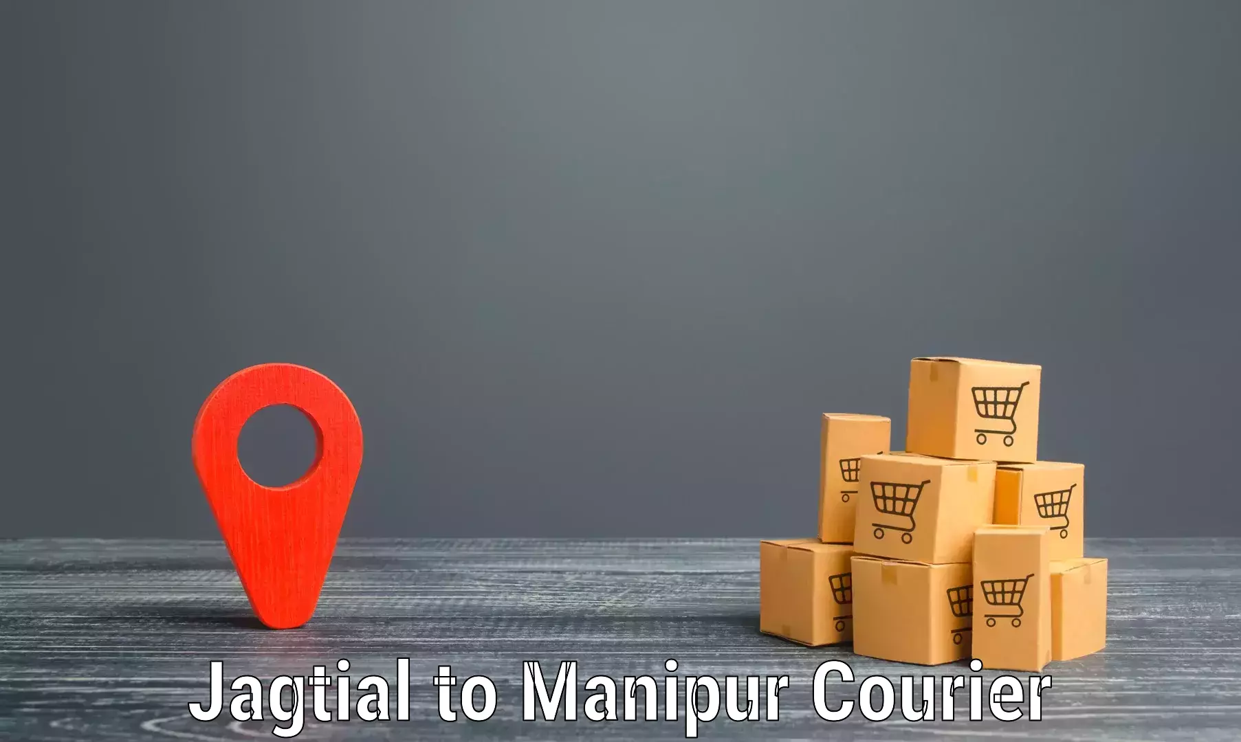 International parcel service Jagtial to Ukhrul