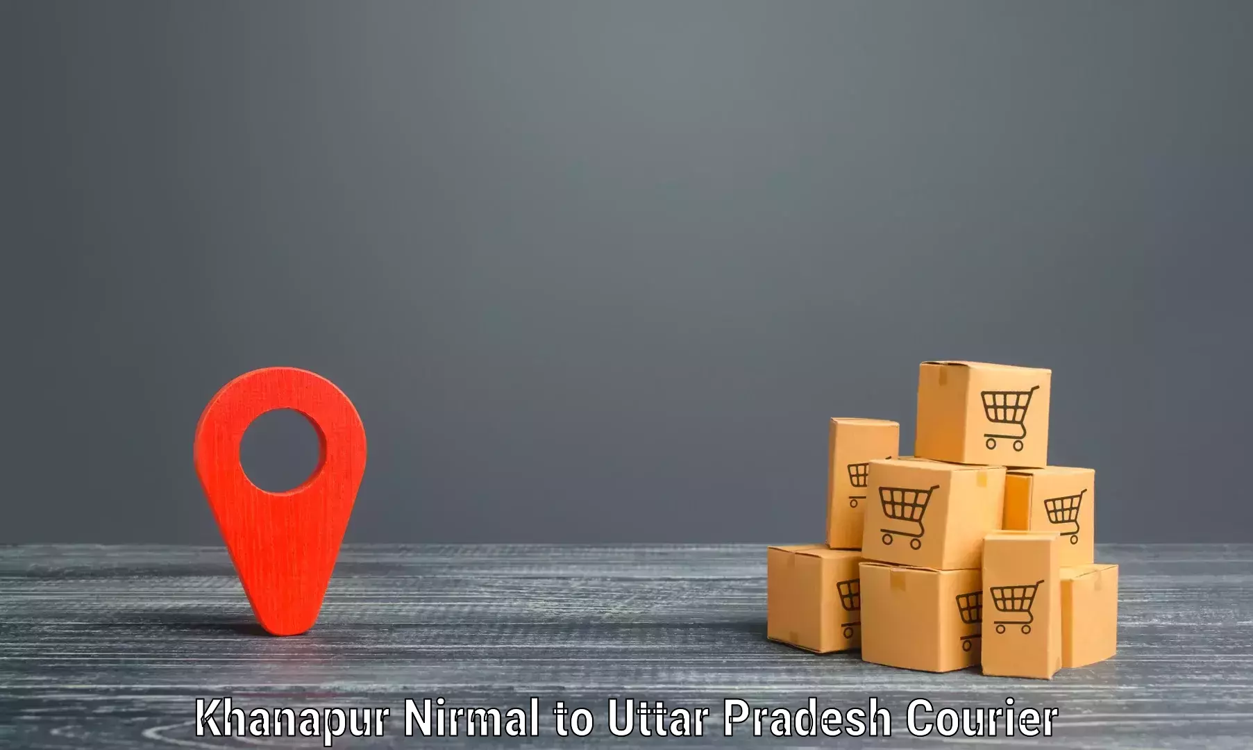 Courier service innovation in Khanapur Nirmal to Khalilabad