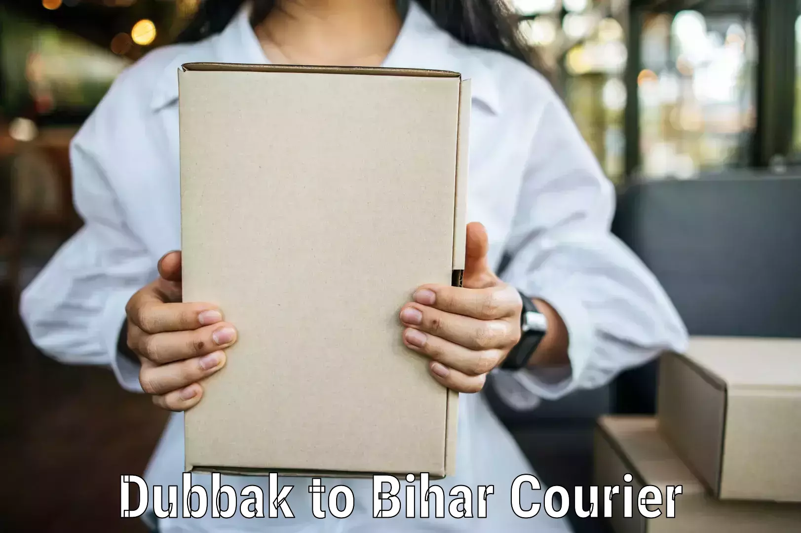 Versatile courier offerings Dubbak to Raxaul