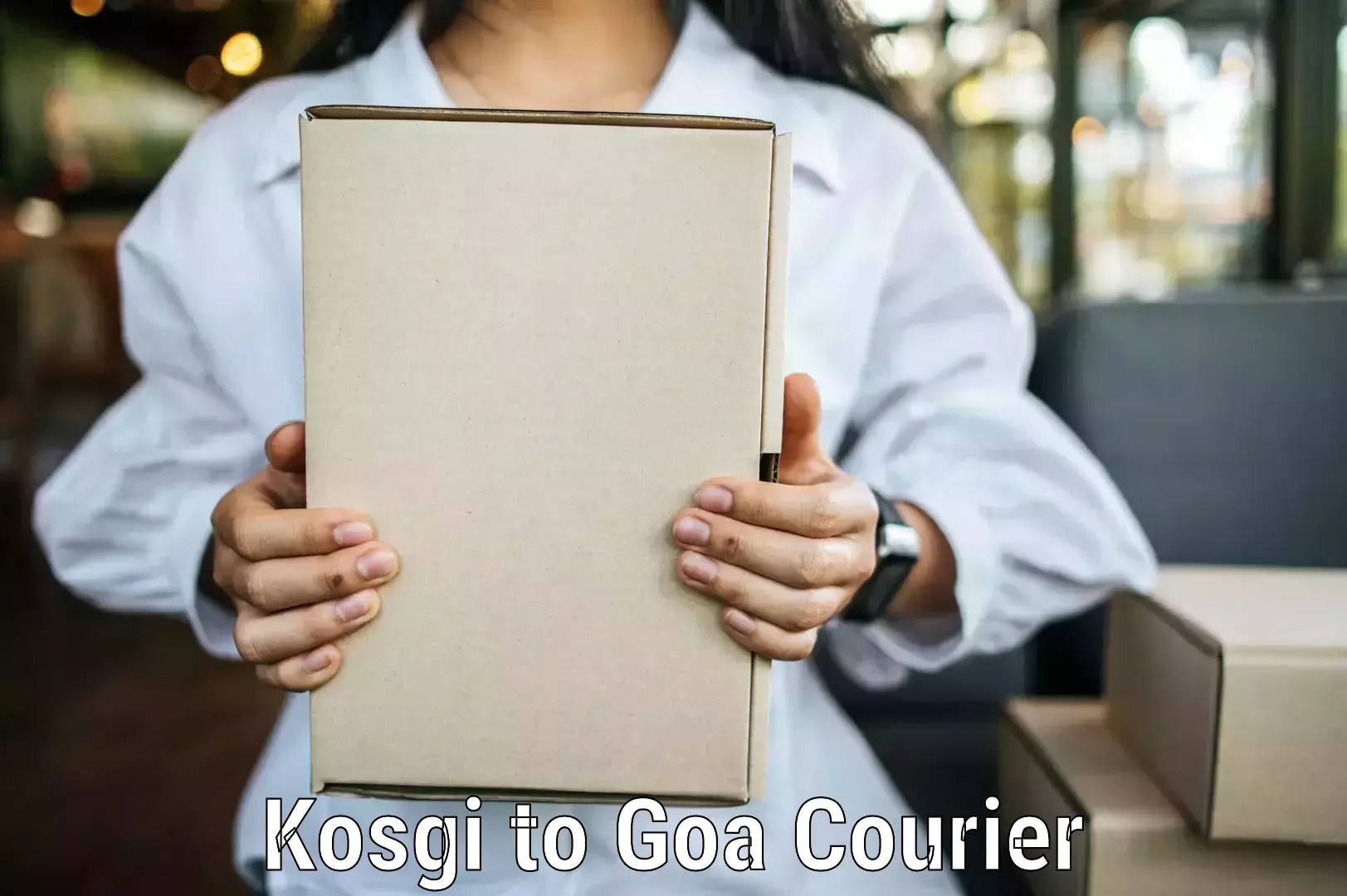 24/7 courier service Kosgi to Goa University