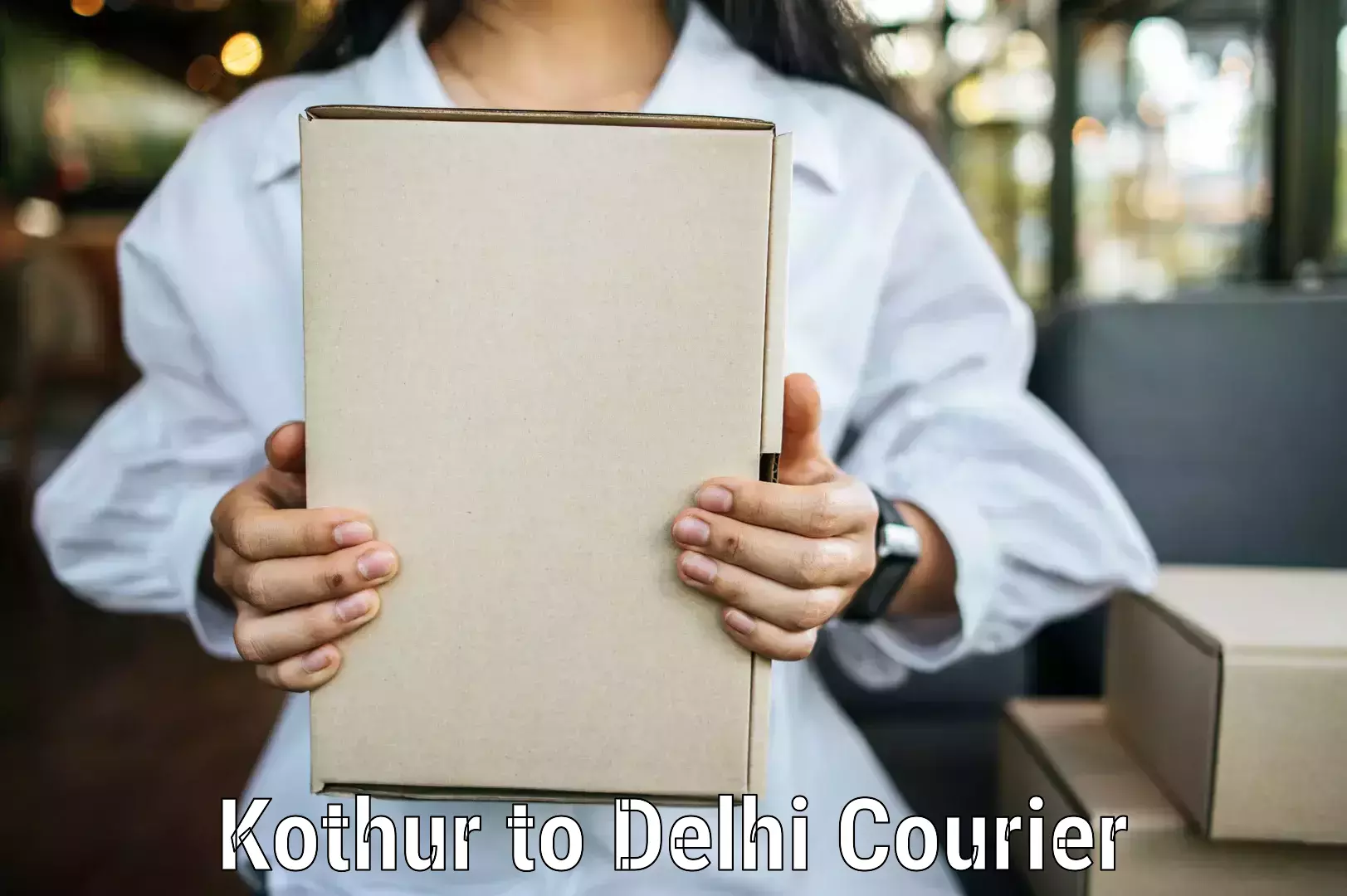 Custom courier rates in Kothur to Ashok Vihar