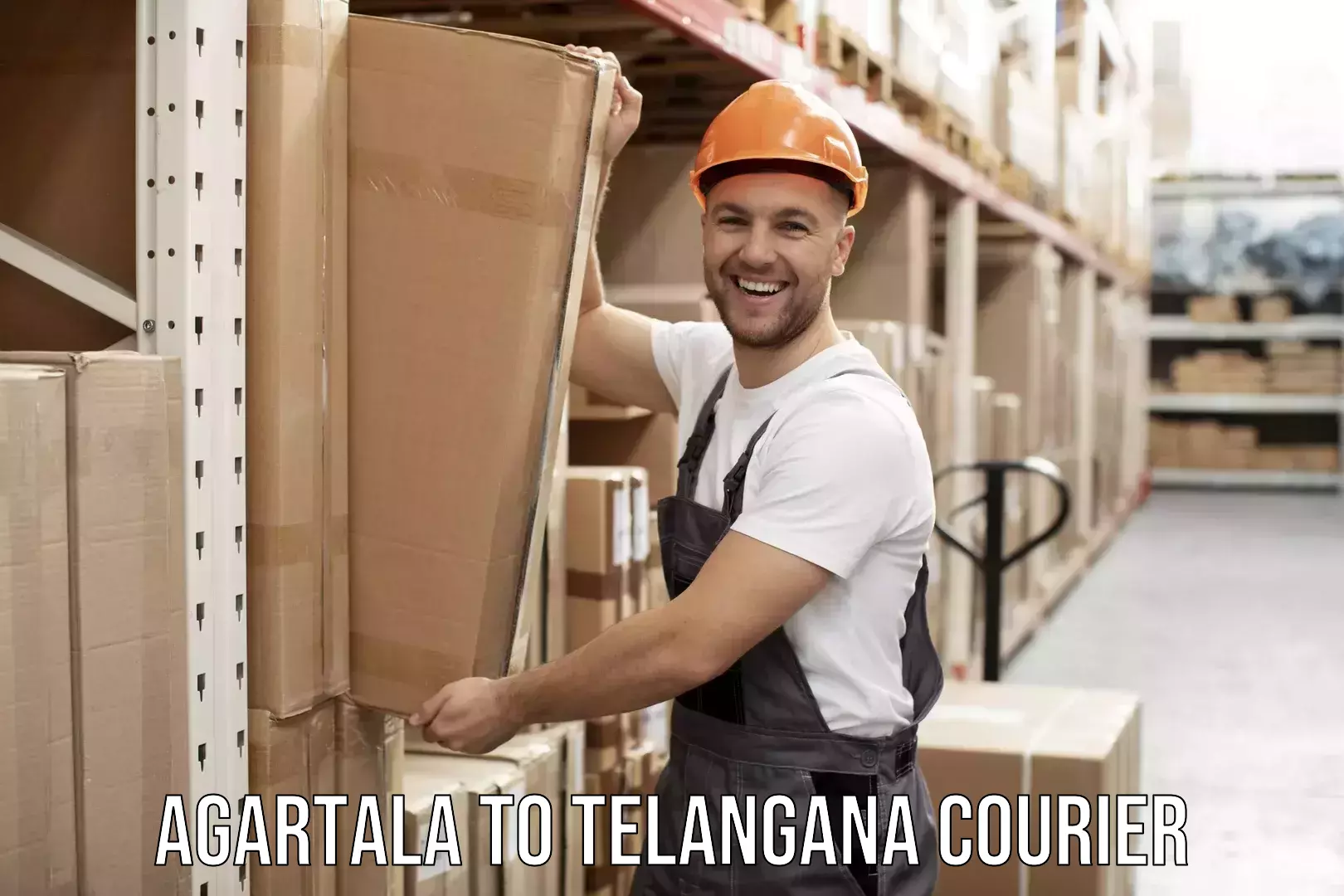 Skilled furniture transport in Agartala to Telangana
