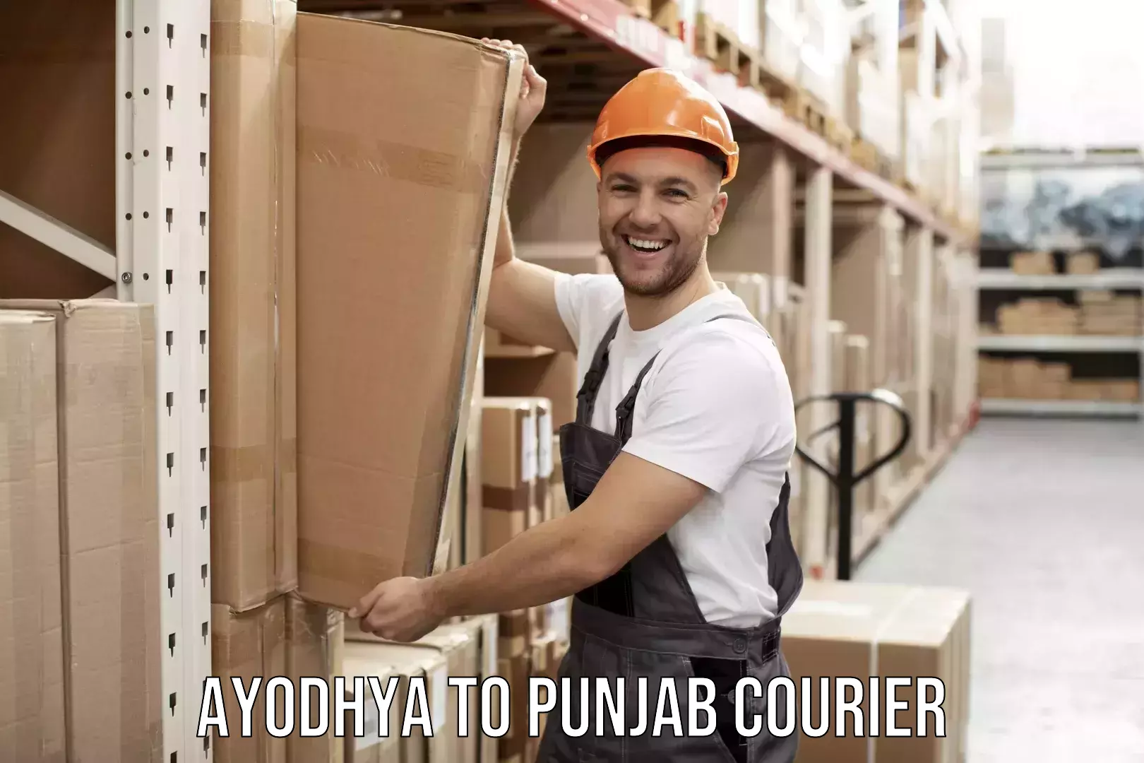 Quality furniture moving Ayodhya to Adampur Jalandhar