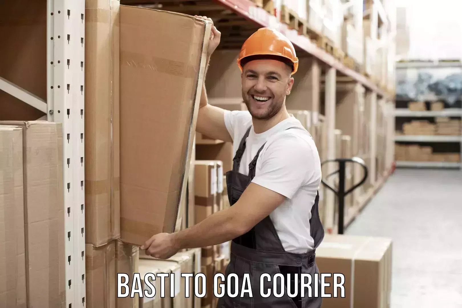 Efficient furniture transport Basti to South Goa