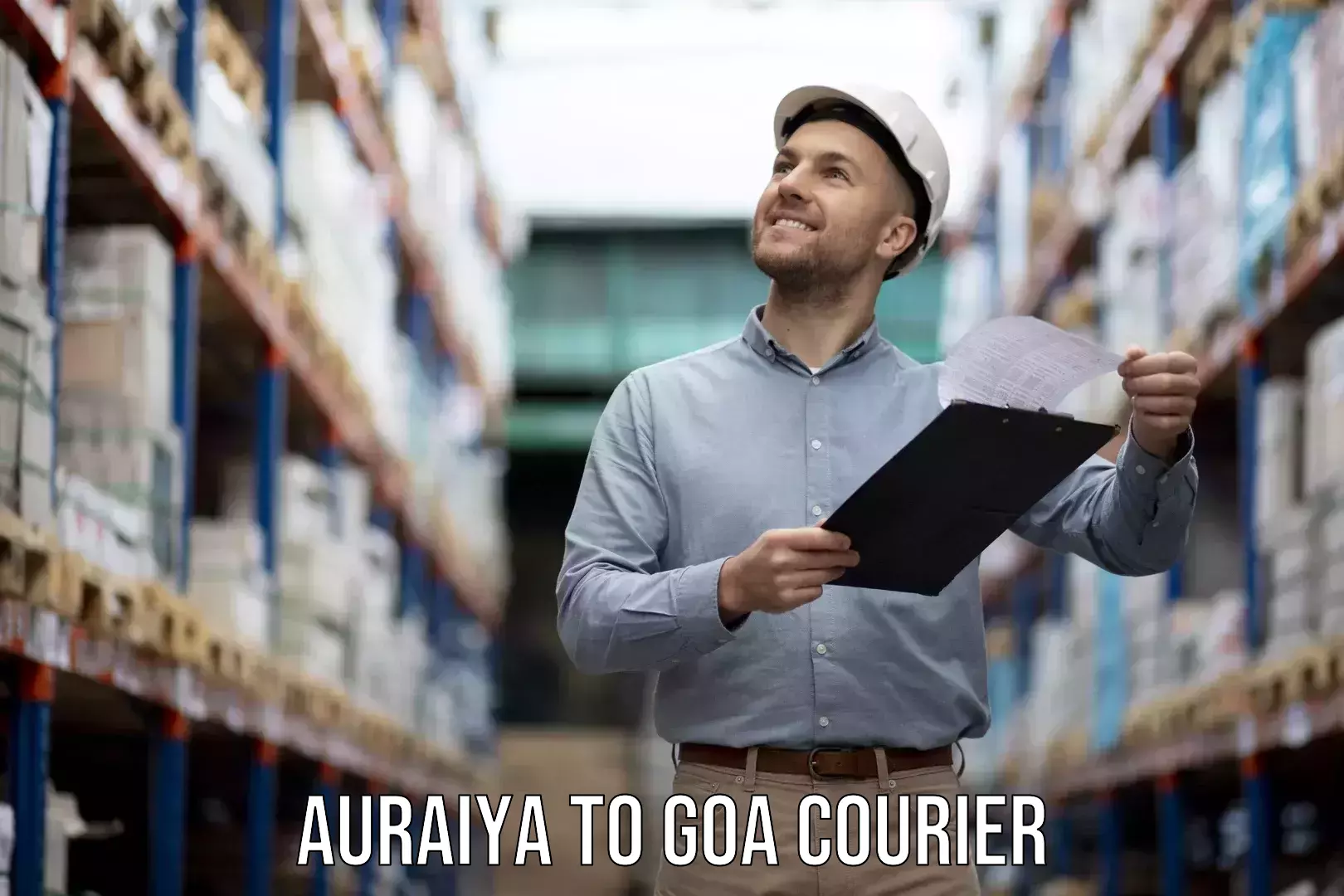 Full-service movers Auraiya to South Goa