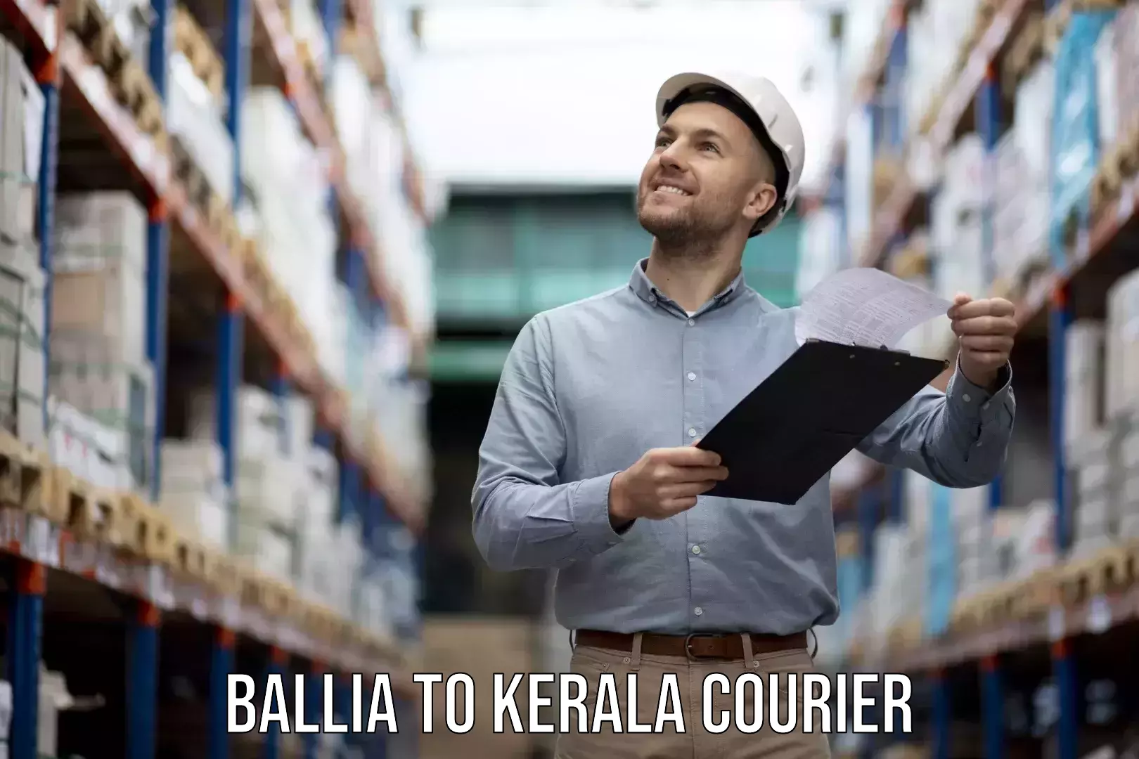 Moving and storage services Ballia to Kerala