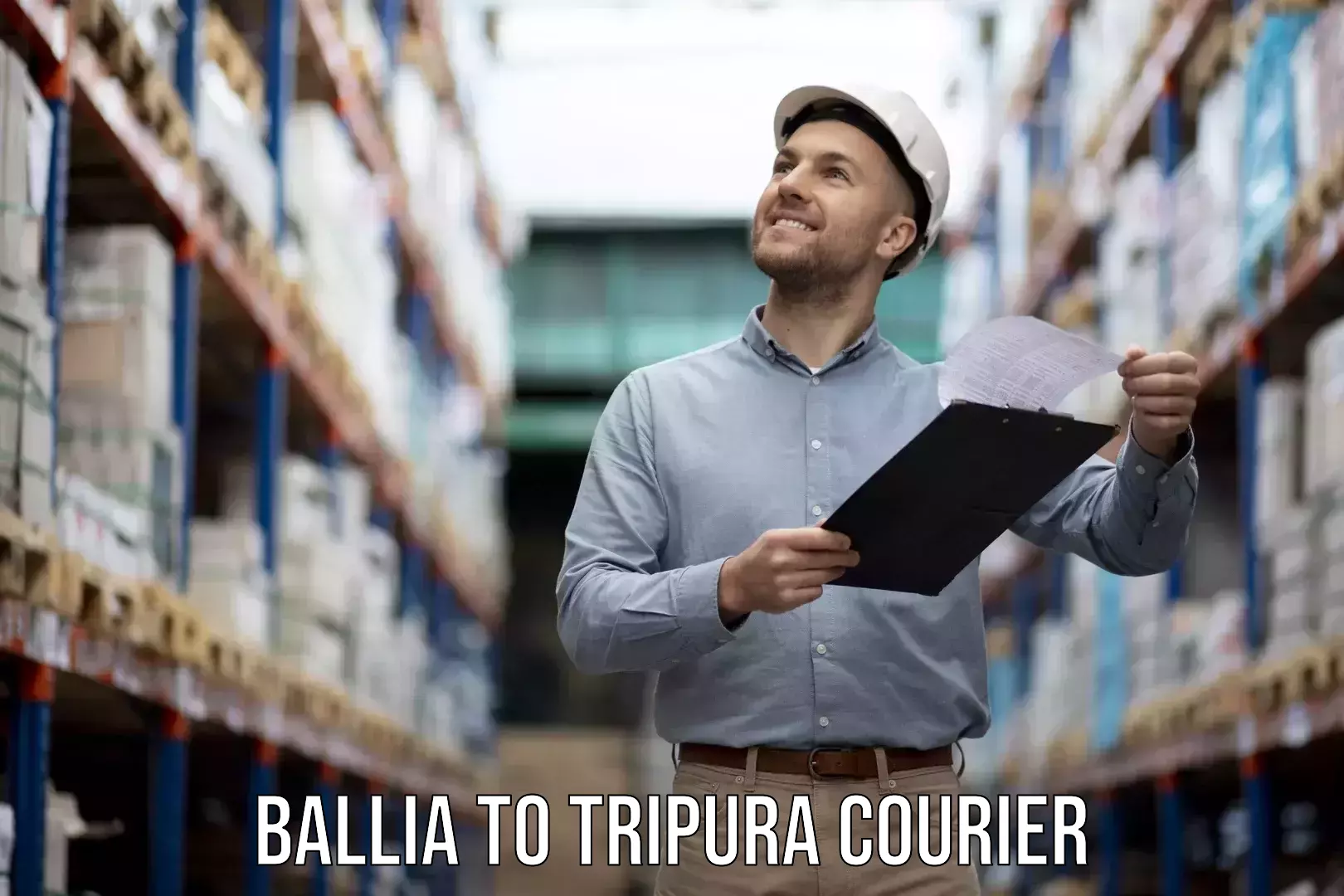 Furniture transport service Ballia to South Tripura