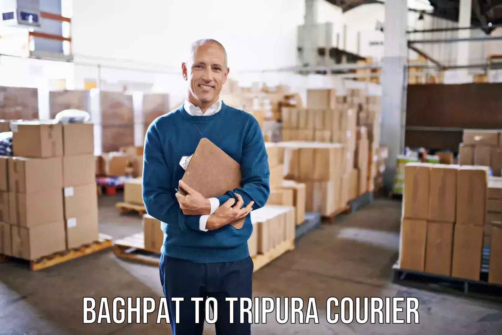 Affordable relocation services Baghpat to Udaipur Tripura