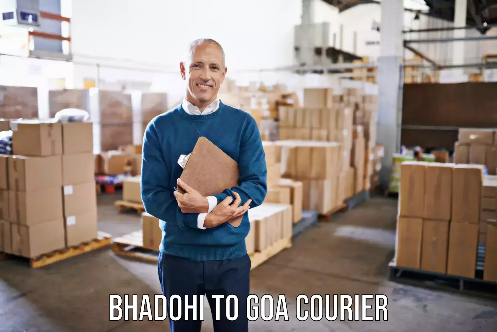 Furniture transport professionals Bhadohi to South Goa