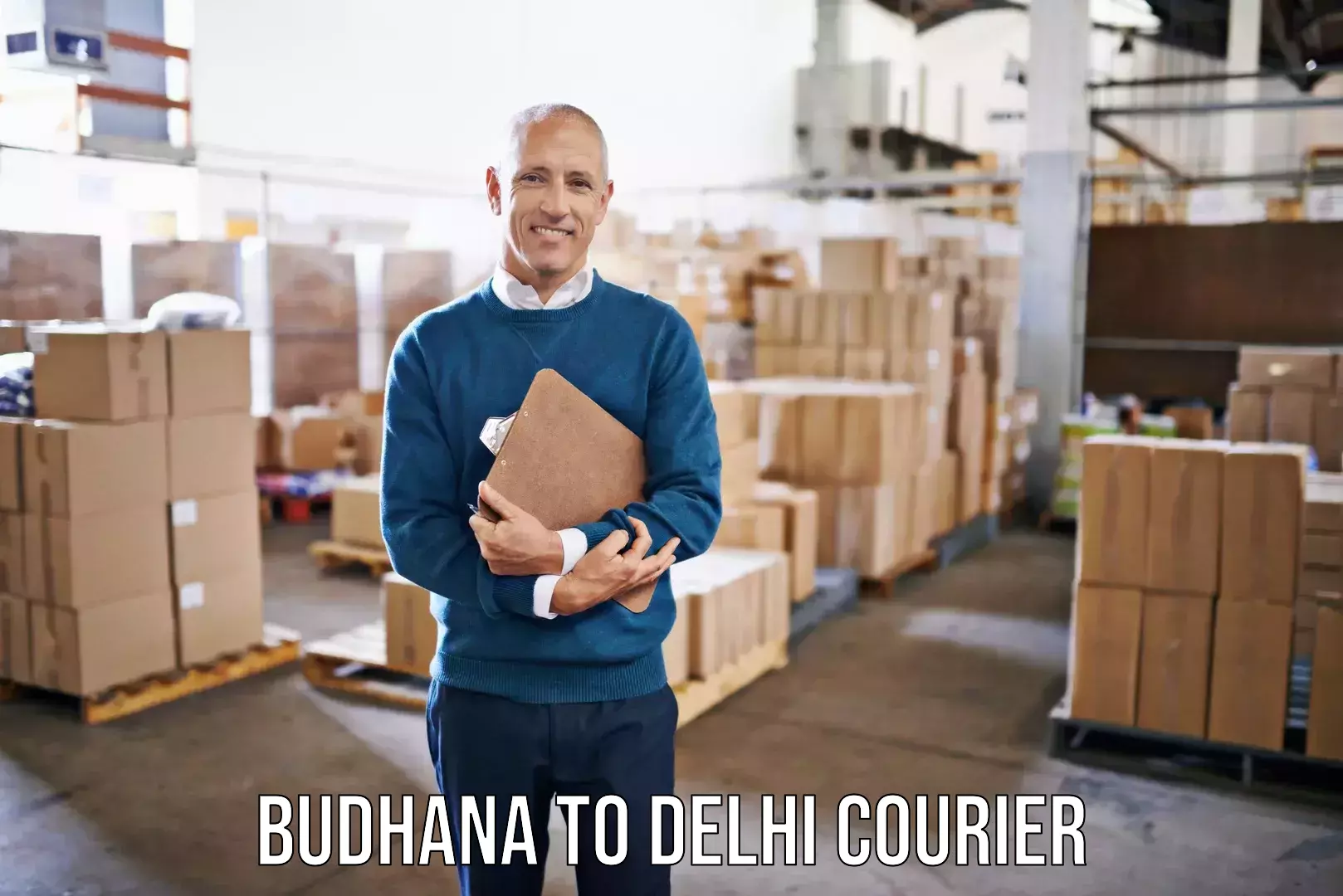 Household goods movers and packers Budhana to University of Delhi