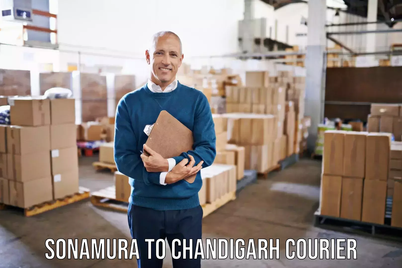 Local home movers Sonamura to Chandigarh