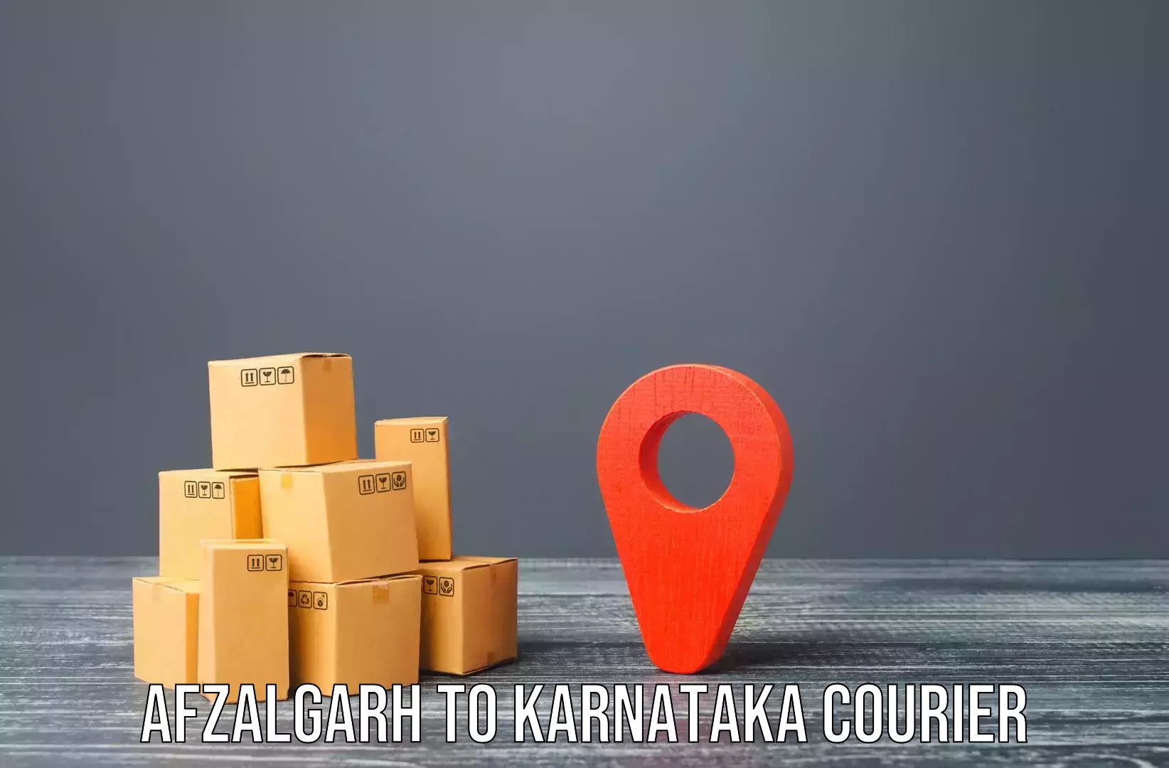 Expert goods movers Afzalgarh to Bengaluru
