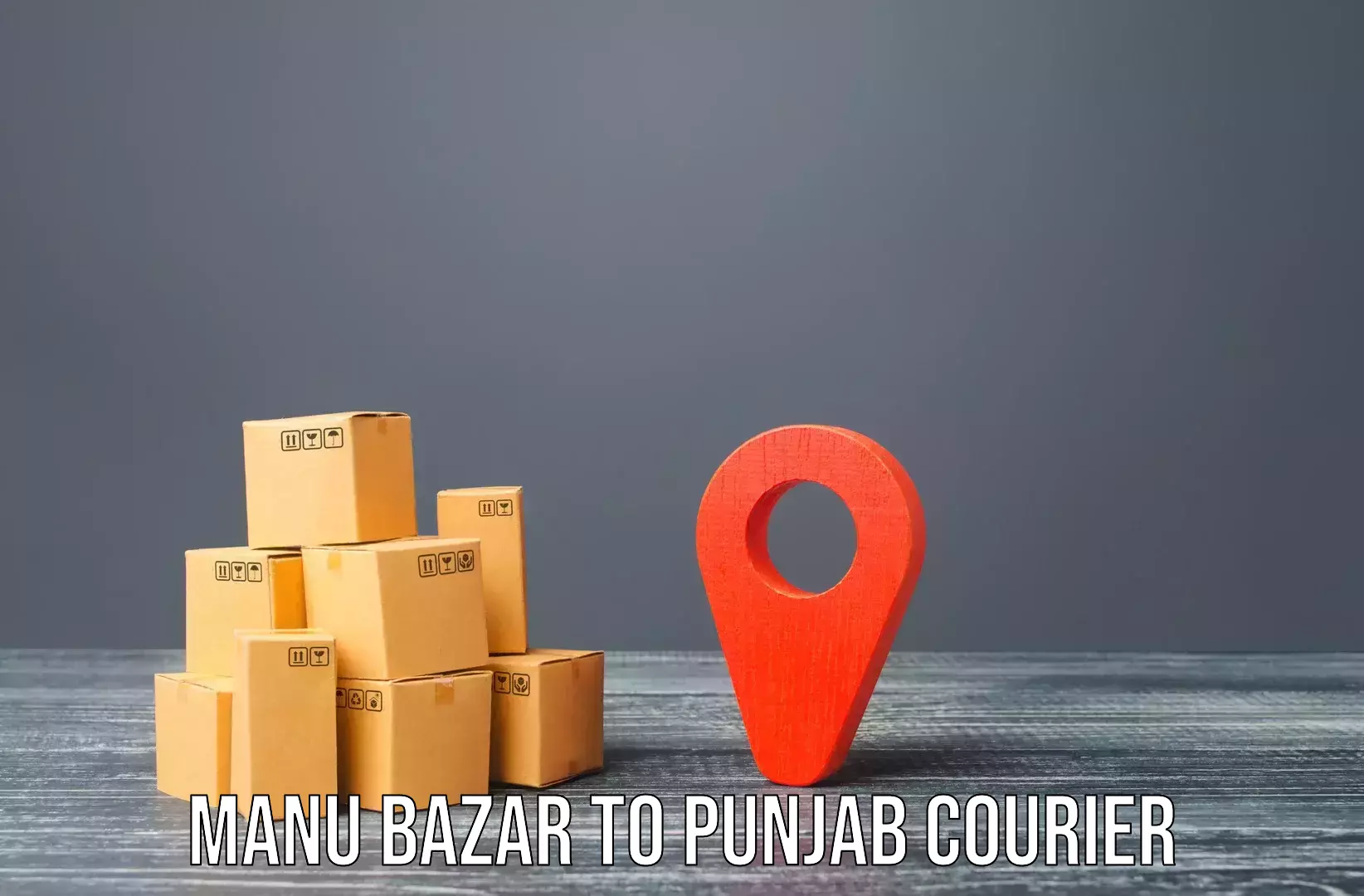 Affordable household movers Manu Bazar to Thapar Institute of Engineering and Technology Patiala