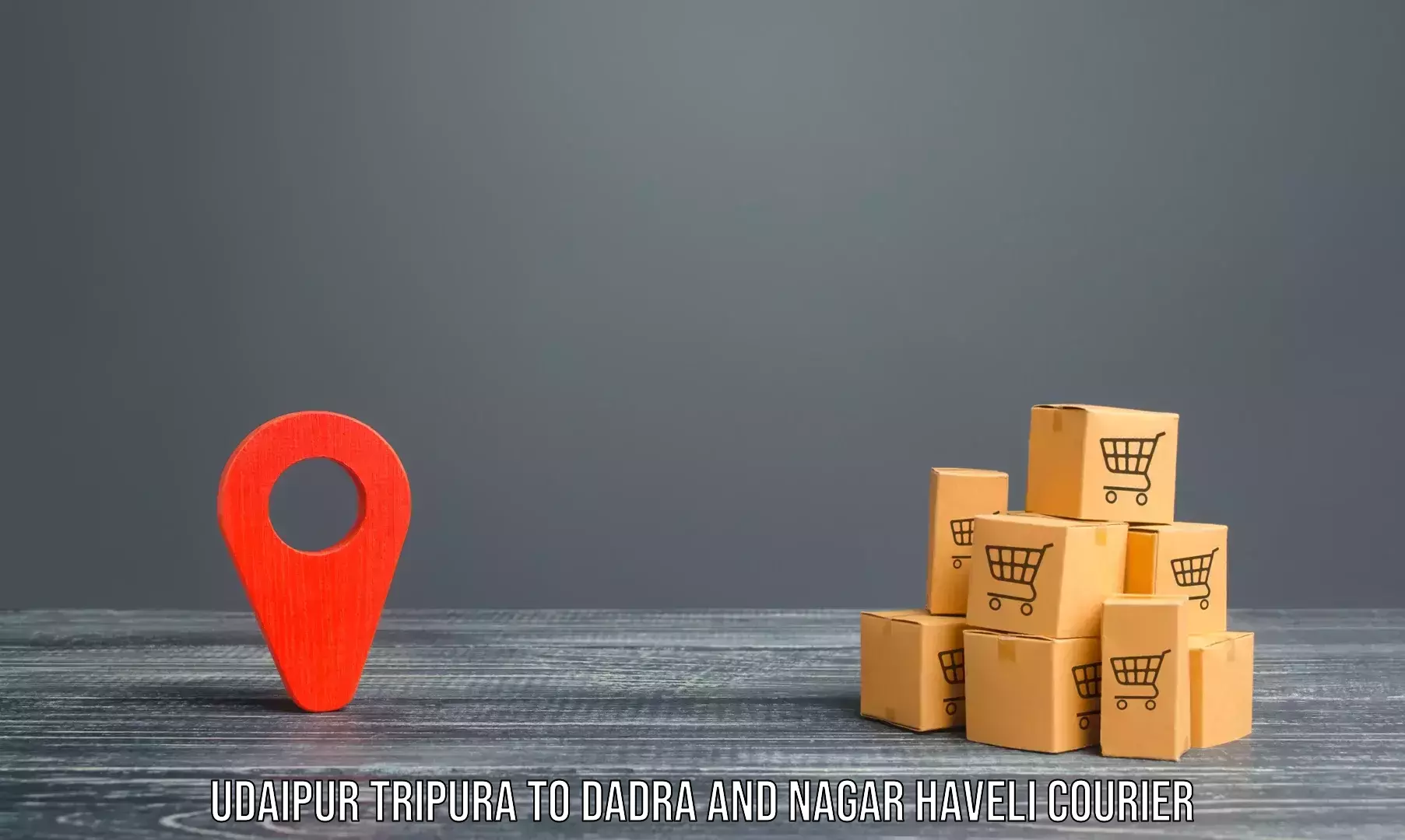 Home relocation experts Udaipur Tripura to Dadra and Nagar Haveli