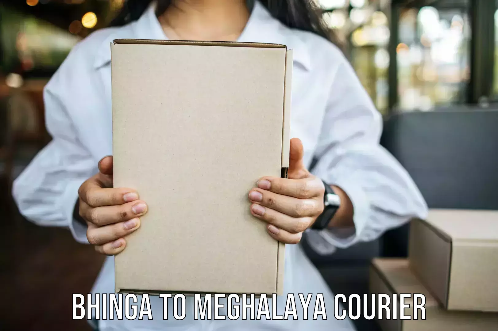 Specialized moving company Bhinga to Meghalaya