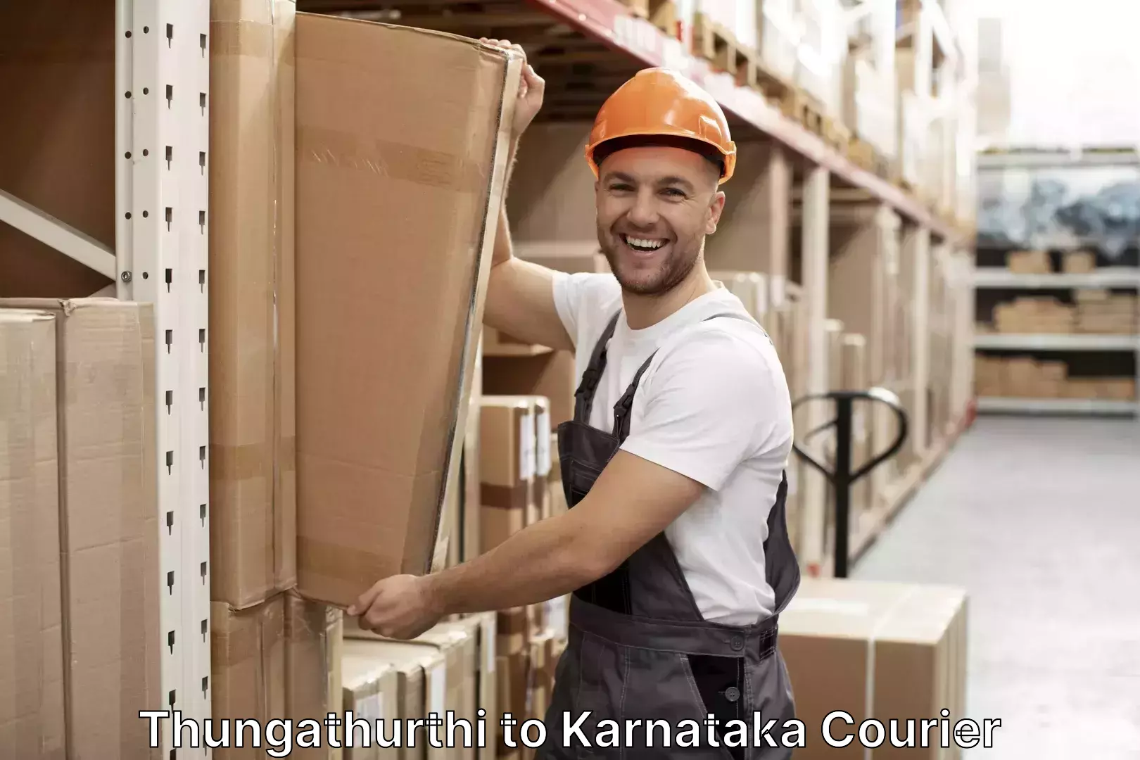 Luggage shipping solutions Thungathurthi to Karnataka