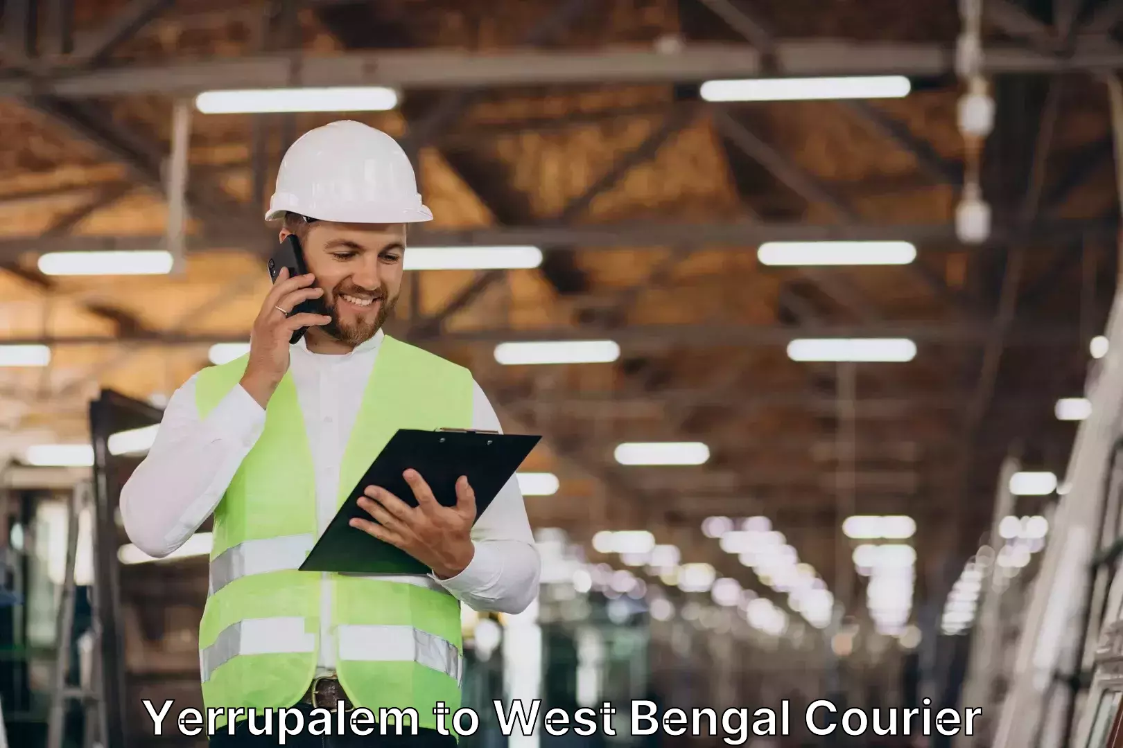Comprehensive baggage courier Yerrupalem to West Bengal