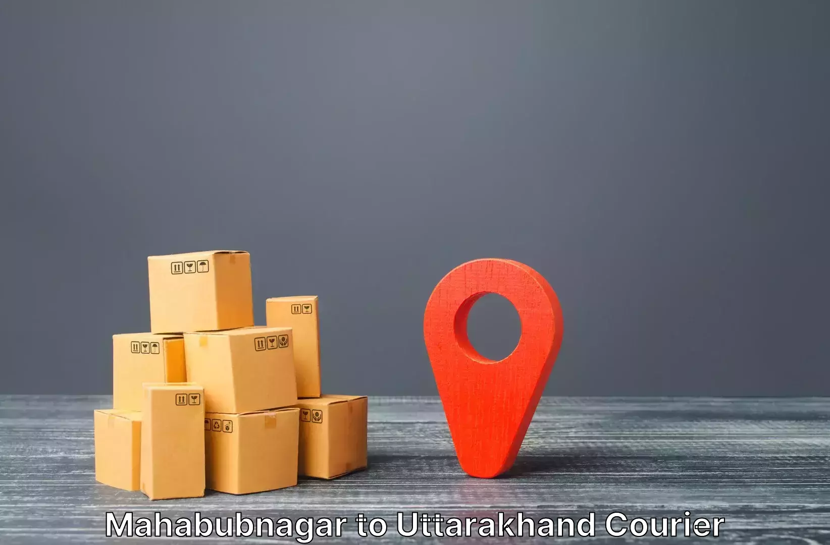 Overnight luggage courier Mahabubnagar to Mussoorie