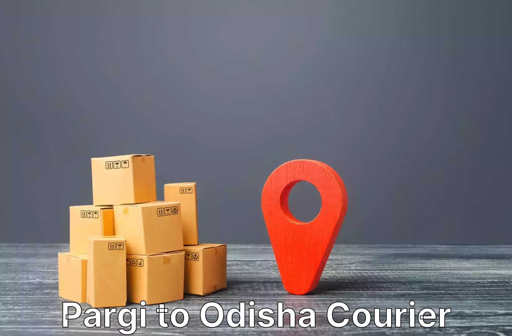 Baggage shipping schedule Pargi to Berhampur Ganjam