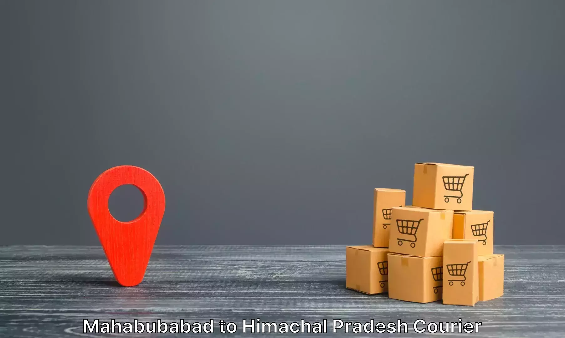 Global baggage shipping Mahabubabad to Una Himachal Pradesh