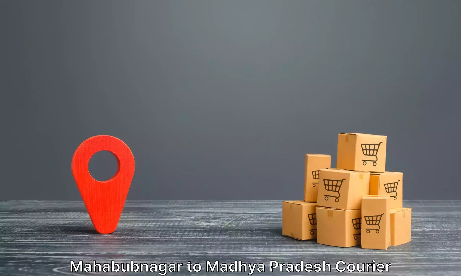 Baggage shipping calculator Mahabubnagar to Raipur Karchuliyan