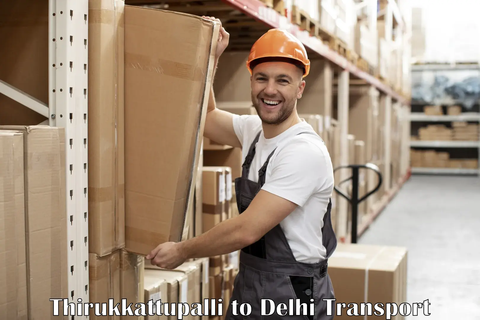 Goods delivery service Thirukkattupalli to NIT Delhi