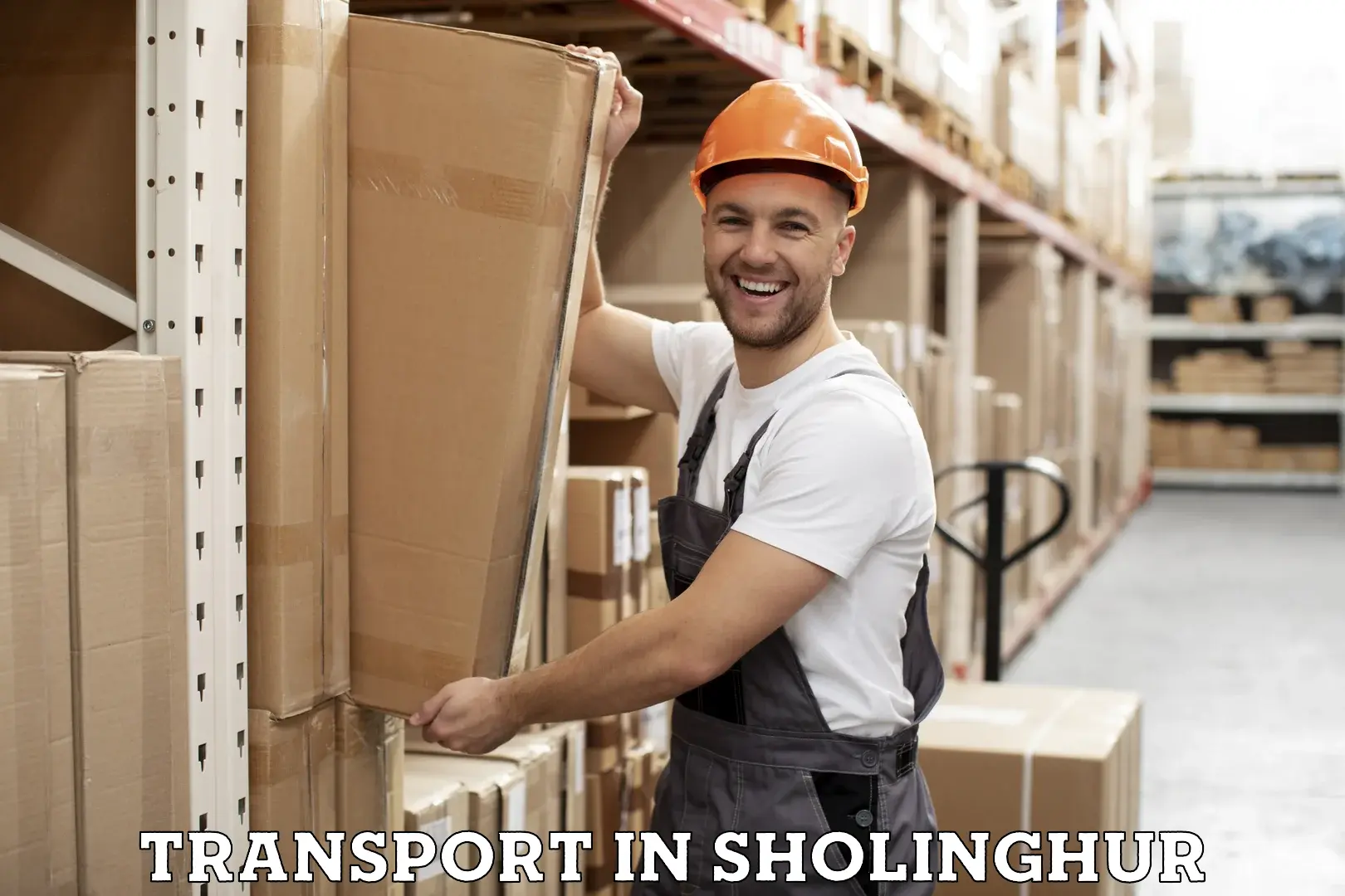 Online transport in Sholinghur