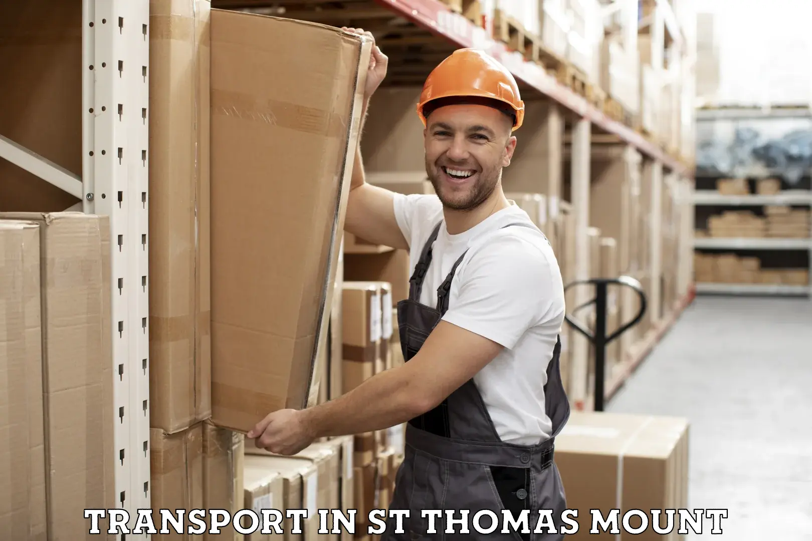 Logistics transportation services in St Thomas Mount