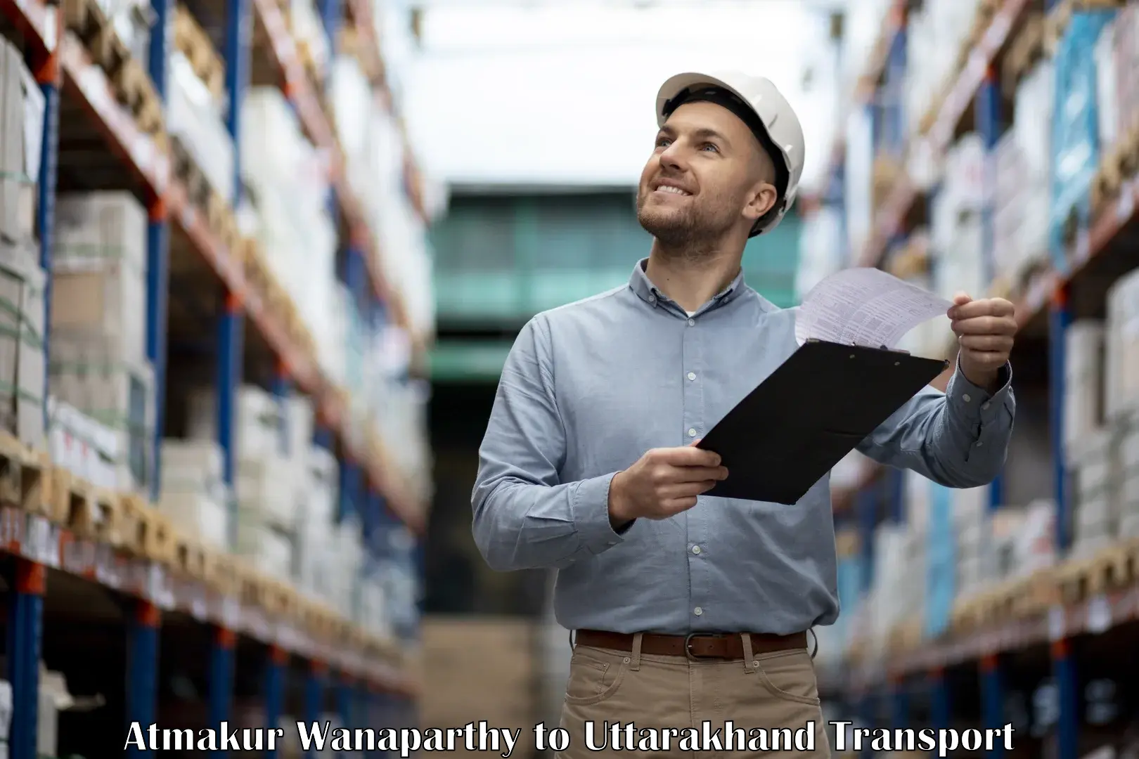 Truck transport companies in India Atmakur Wanaparthy to Haridwar