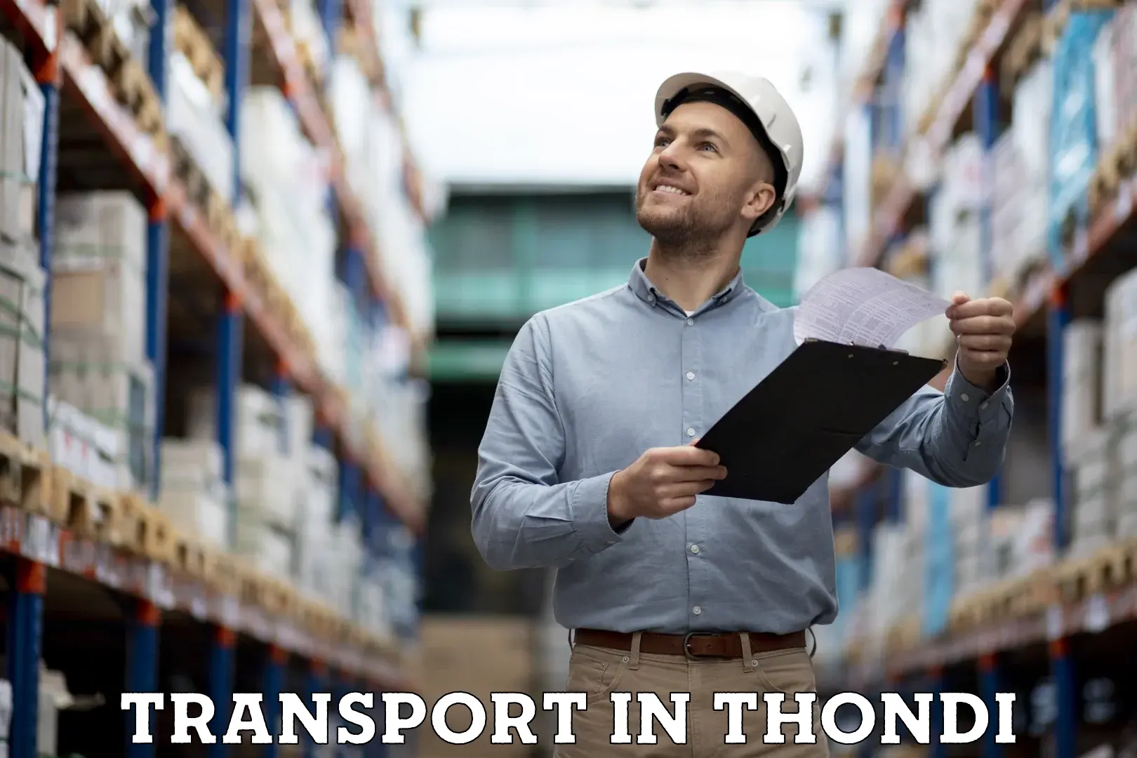 Nearest transport service in Thondi