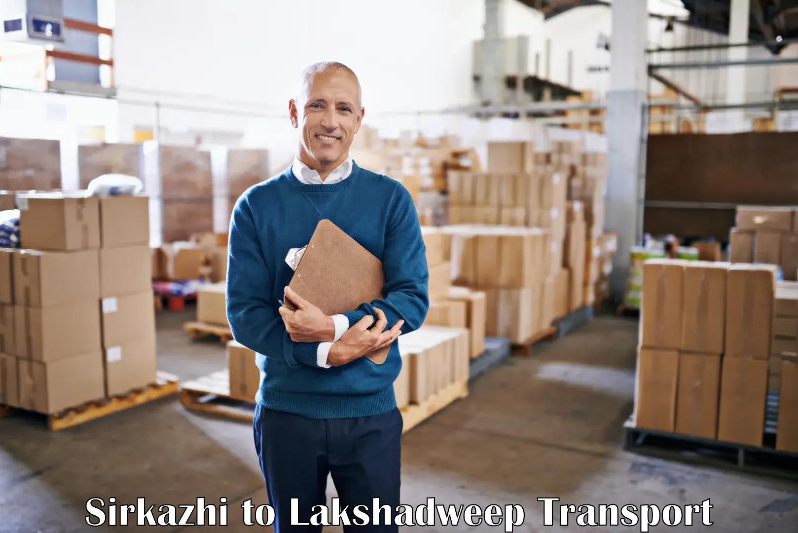 Road transport online services Sirkazhi to Lakshadweep