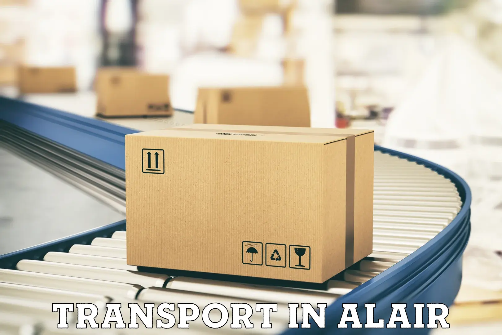 Container transportation services in Alair
